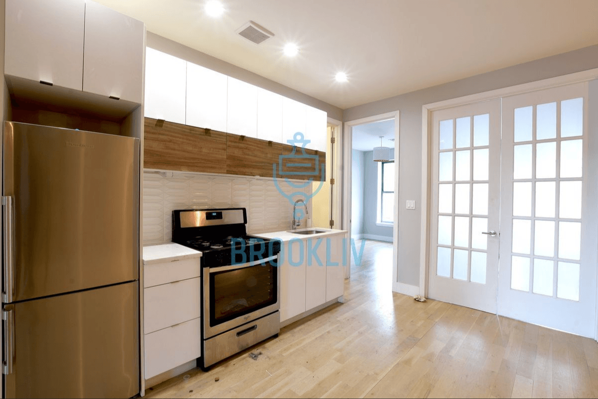 Would you rent this renovated four bedroom, two bath in Flatbush for $3,199?