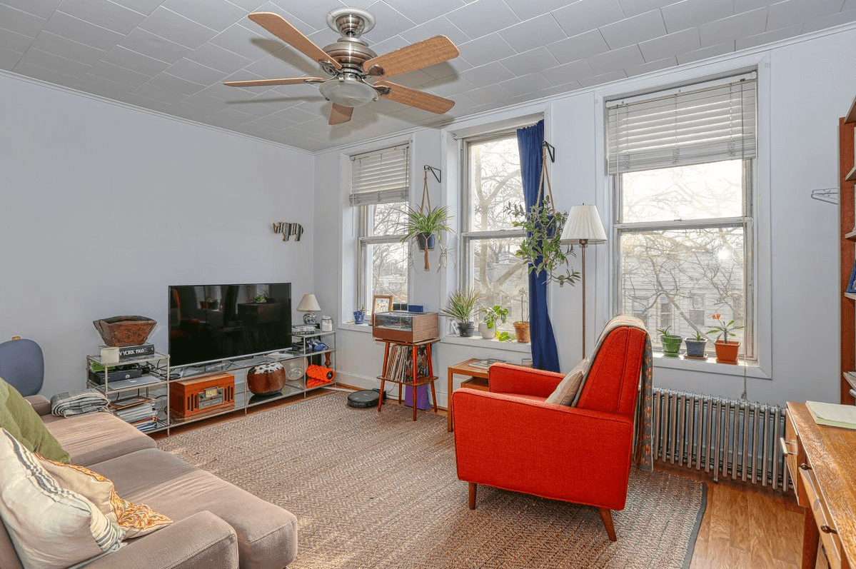 Would you rent this flexible two bedroom on the more remote side of Windsor Terrace for $2,350?