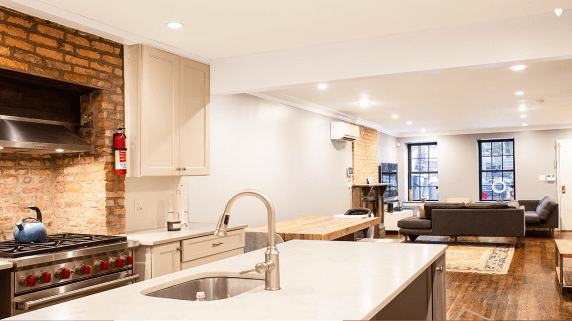 Would you rent this giant, renovated Bed-Stuy duplex for $4,999?