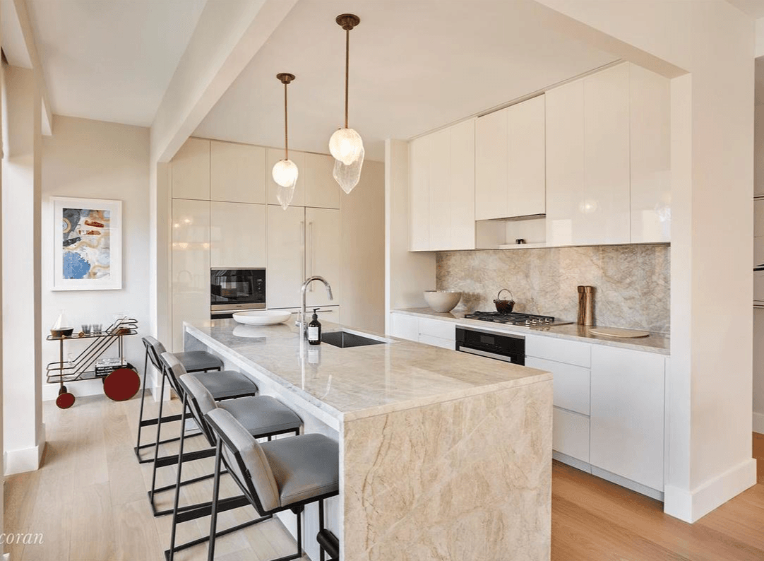 A three bedroom with a terrace overlooking Columbus Circle, for $6,625,000