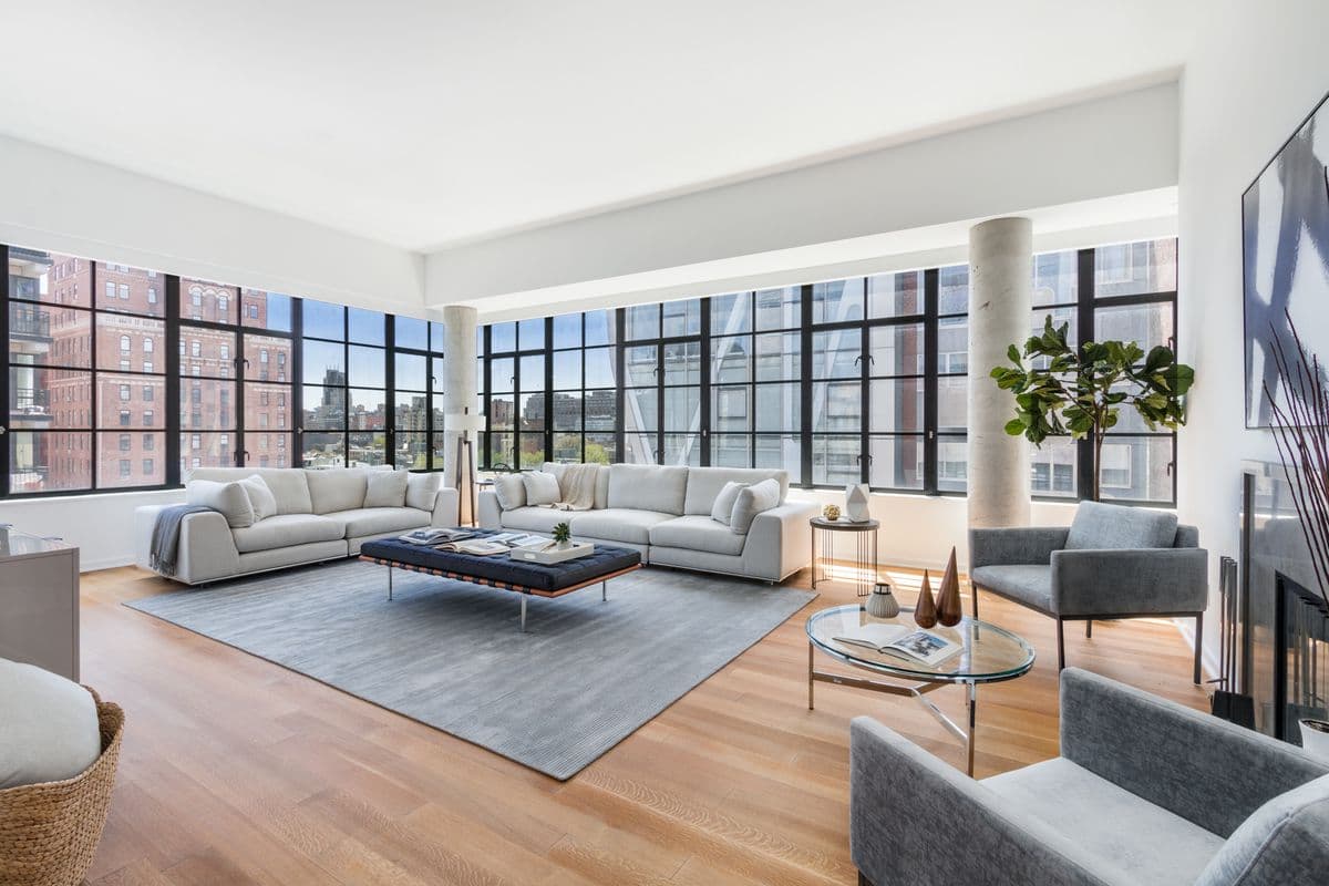 An industrial-style penthouse on the High Line, for $10,750,000