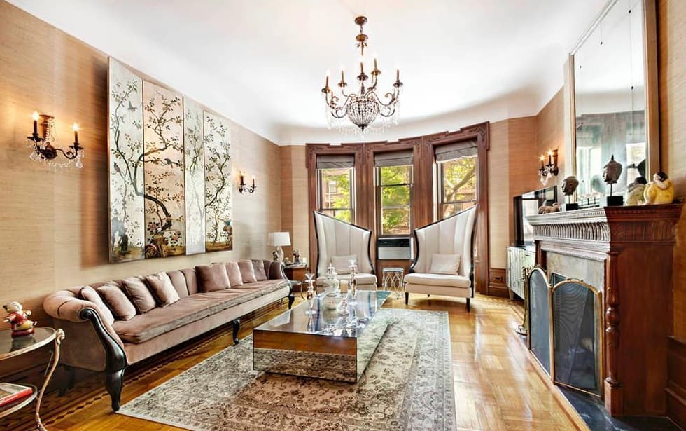 An Upper West Side townhouse—on Edgar Allan Poe Street—with six floors and eight bedrooms (not too shabby, huh?)