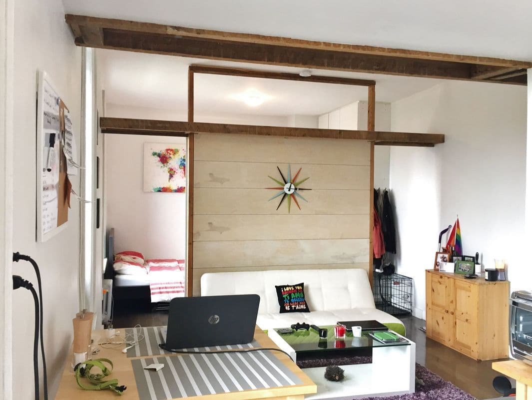 A $1,750 Bushwick one-bedroom—or is it a studio?—for the neighborhood's artsy residents