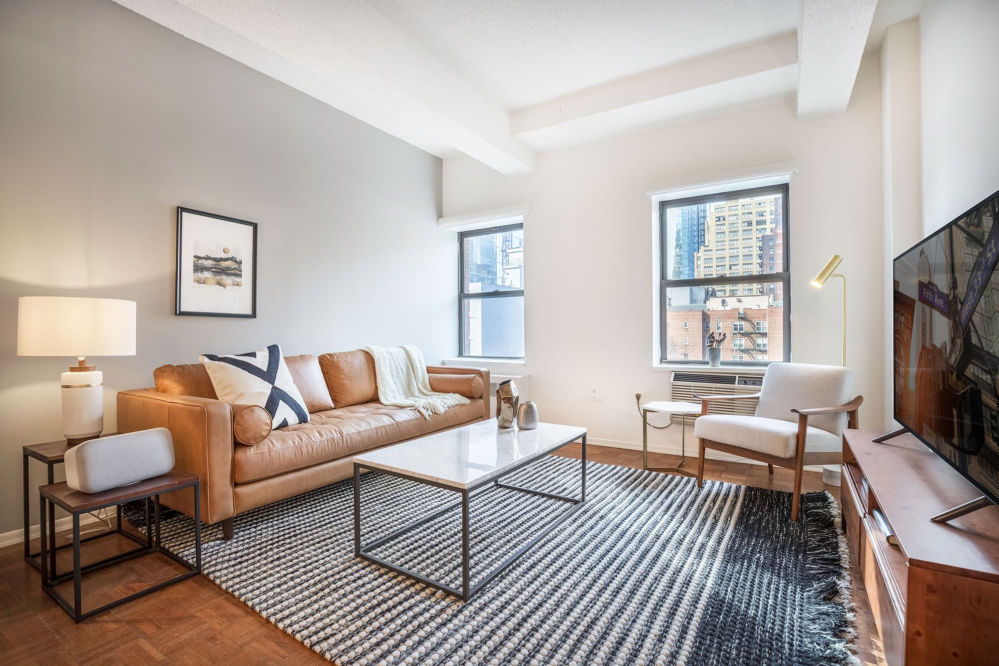 Start living your best NYC life immediately. Rent beautiful, fully furnished apartments across the city for a month, a year, or even longer