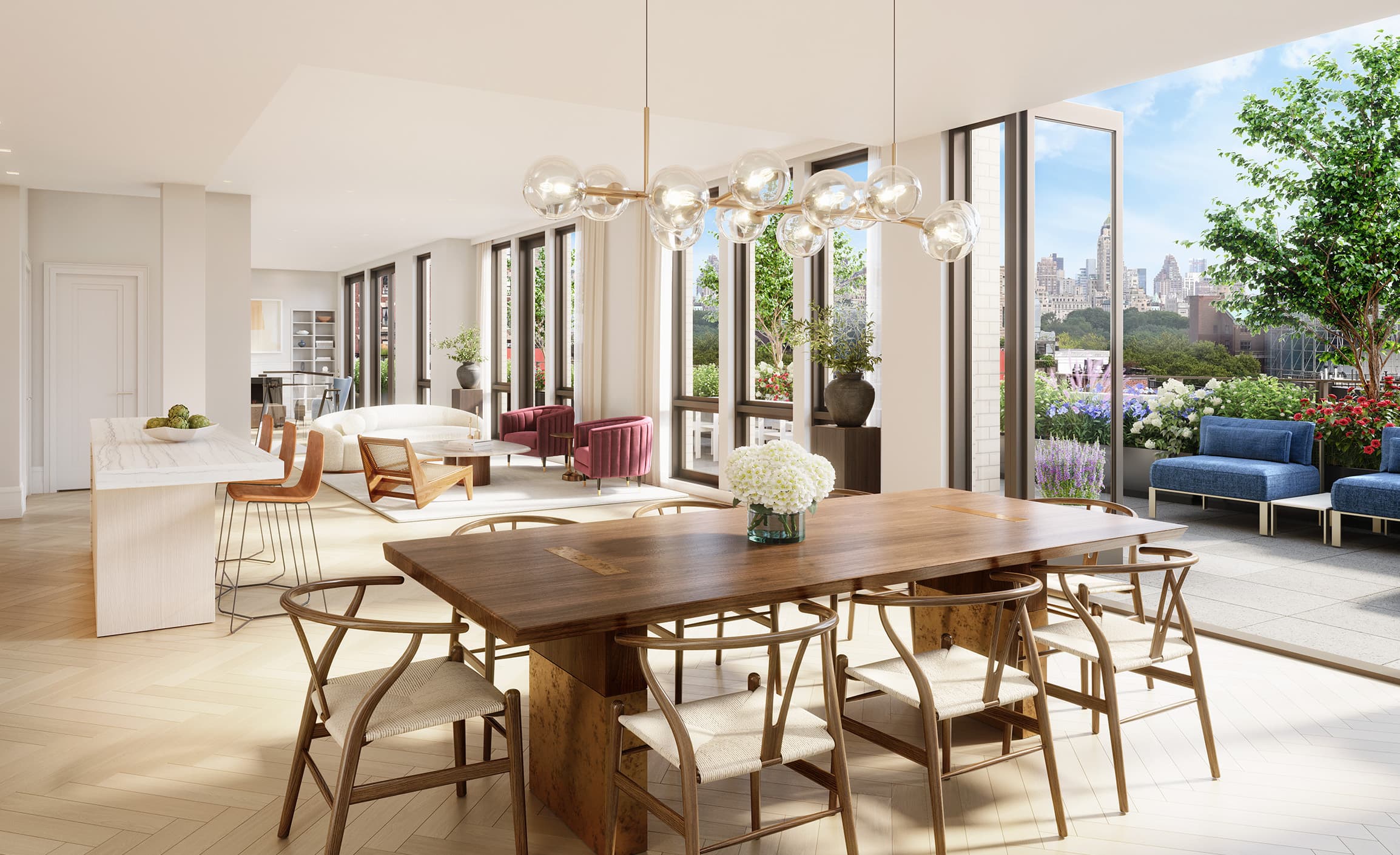 New money and suburban-style living: A look at what's fueling the fever for NYC luxury penthouses 