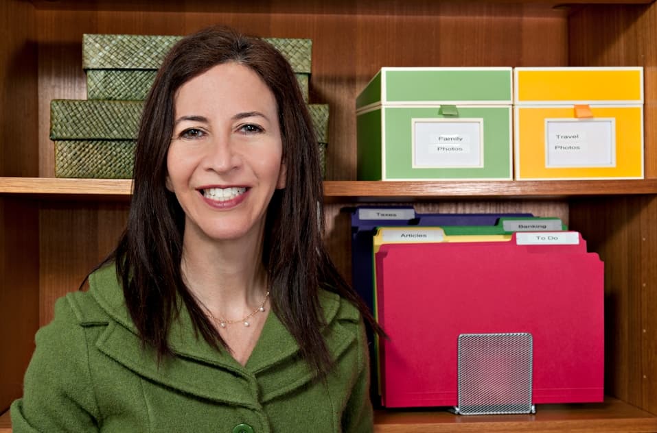 Professional organizer Lisa Zaslow shares the secrets to staying clutter-free