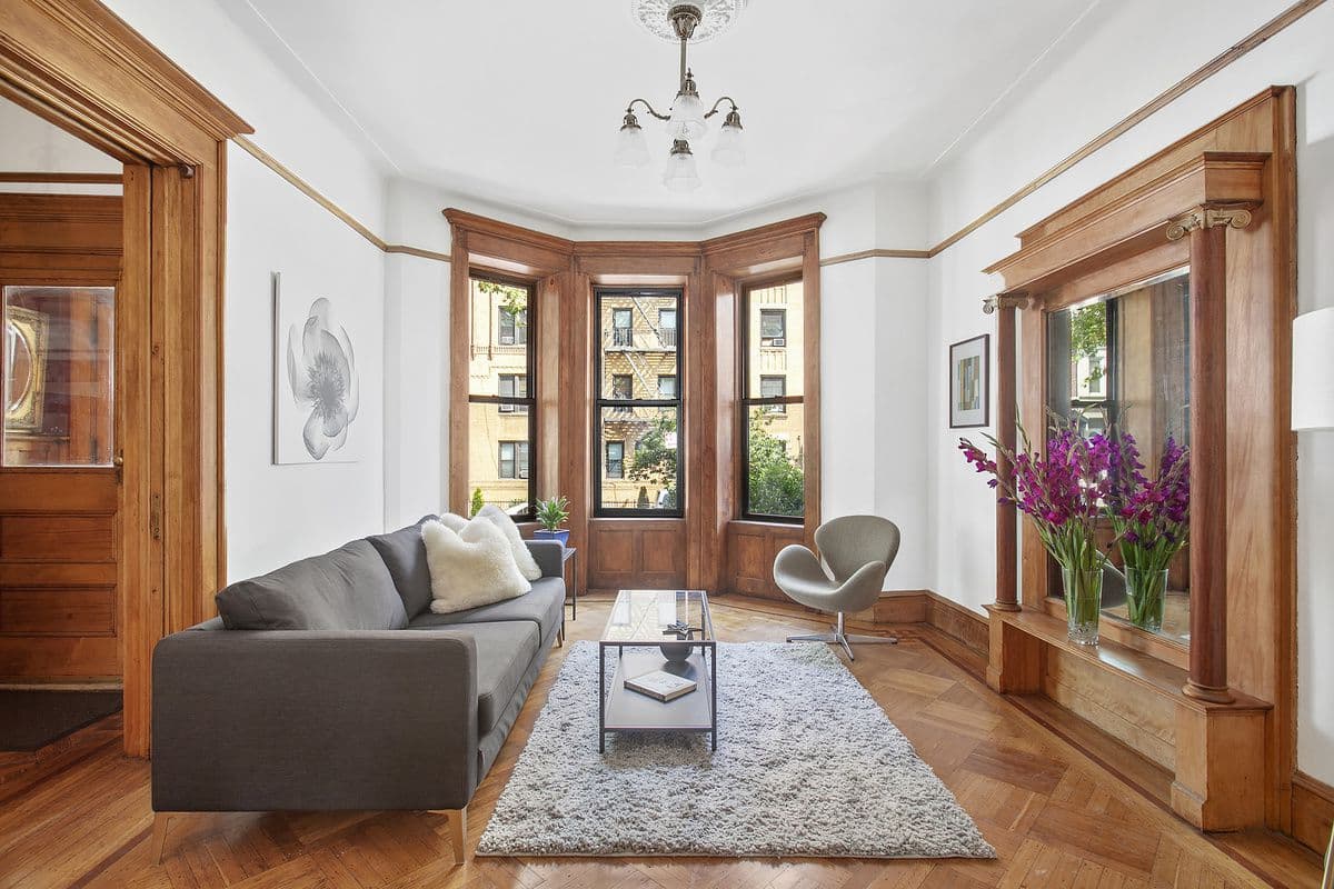 This Brooklyn townhouse has something called an 'inglenook'—and lots of other period details