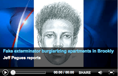 Fake bed bug exterminator burgles 5 B'klyn apts