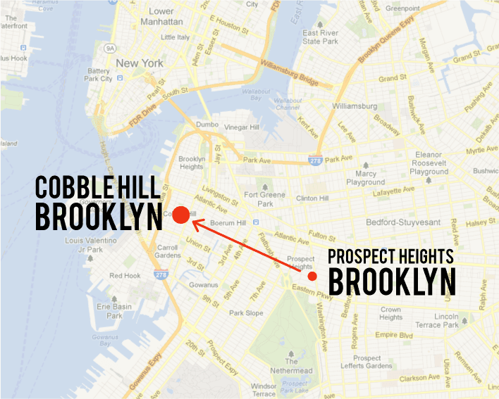 Prospect Heights to Cobble Hill: Brownstone Brooklyn personified-- (and an "inhumane" F-train)