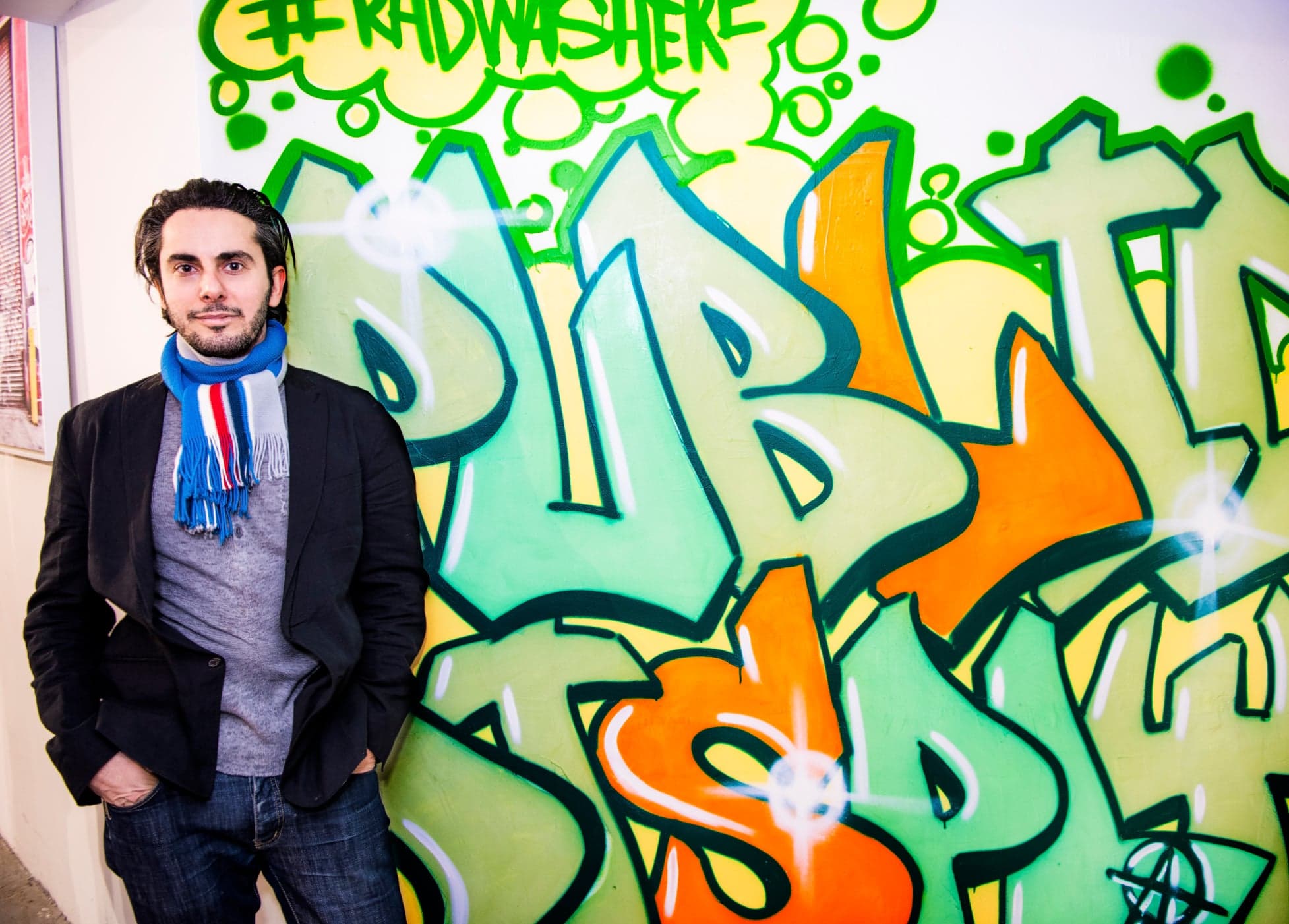 Street-art photographer Rad Roubeni on his piece of the Berlin Wall