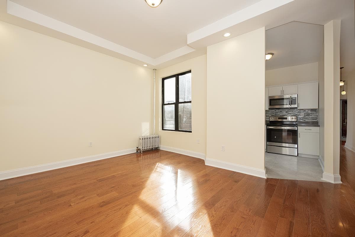 A two-bedroom co-op in Hamilton Heights for $560,000, no board approval required