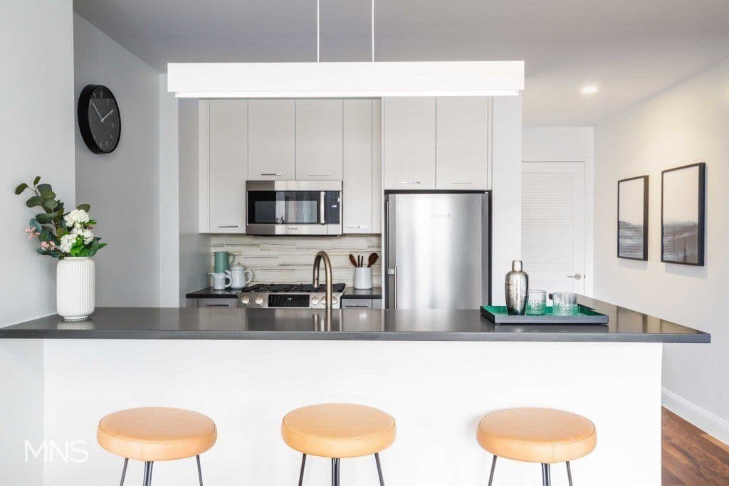 A LIC two bedroom in a new development for $1,250,000, no board approval required