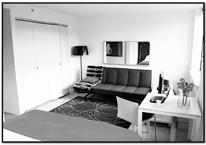 The joy of...a furnished apartment