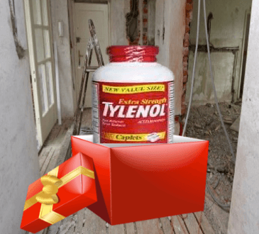 Renovation gifts for neighbors, above and beyond the warning letter