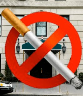 Does it pay to live in a non-smoking building?