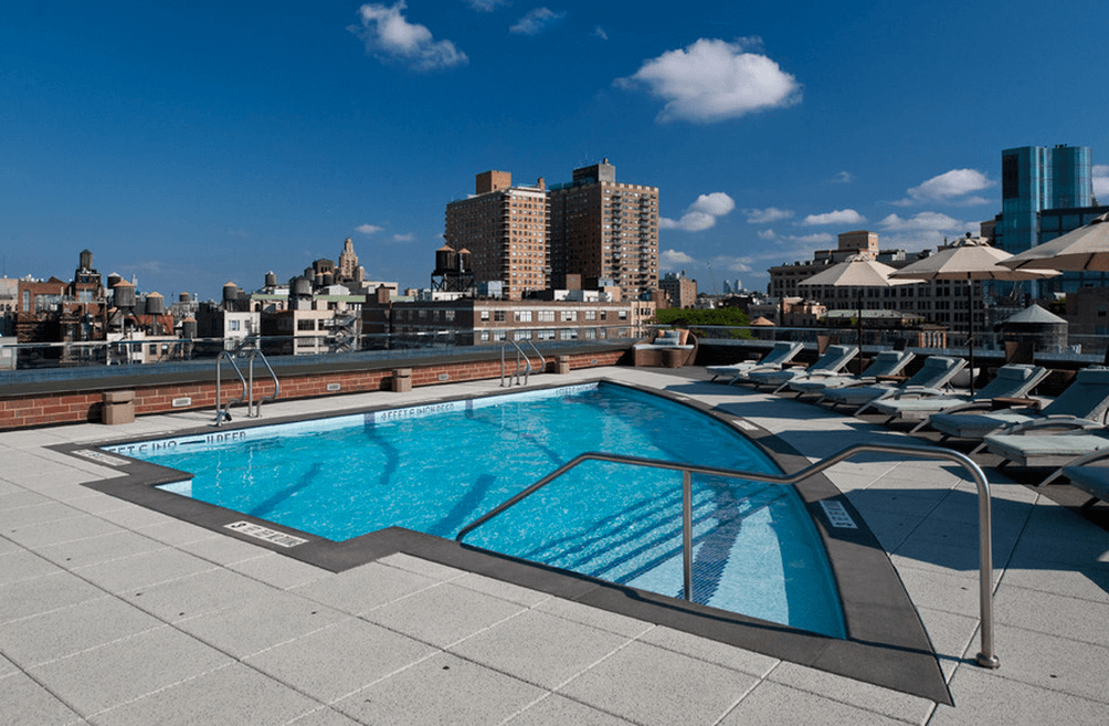 Lounge poolside at these 6 New York buildings