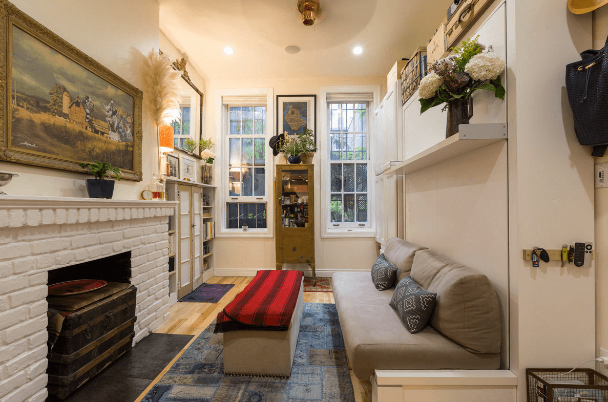 Two adults in 242 square feet? Here's how one couple does it