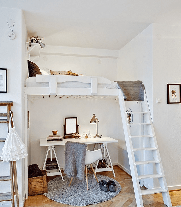 Living above it all: get the most out of a loft bed
