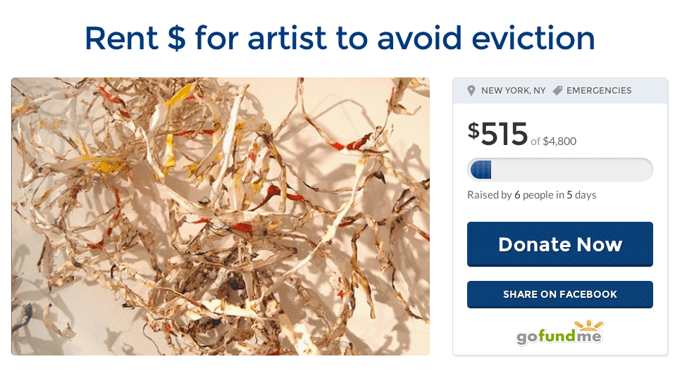 Can't make the rent this month? Crowdsource the cash