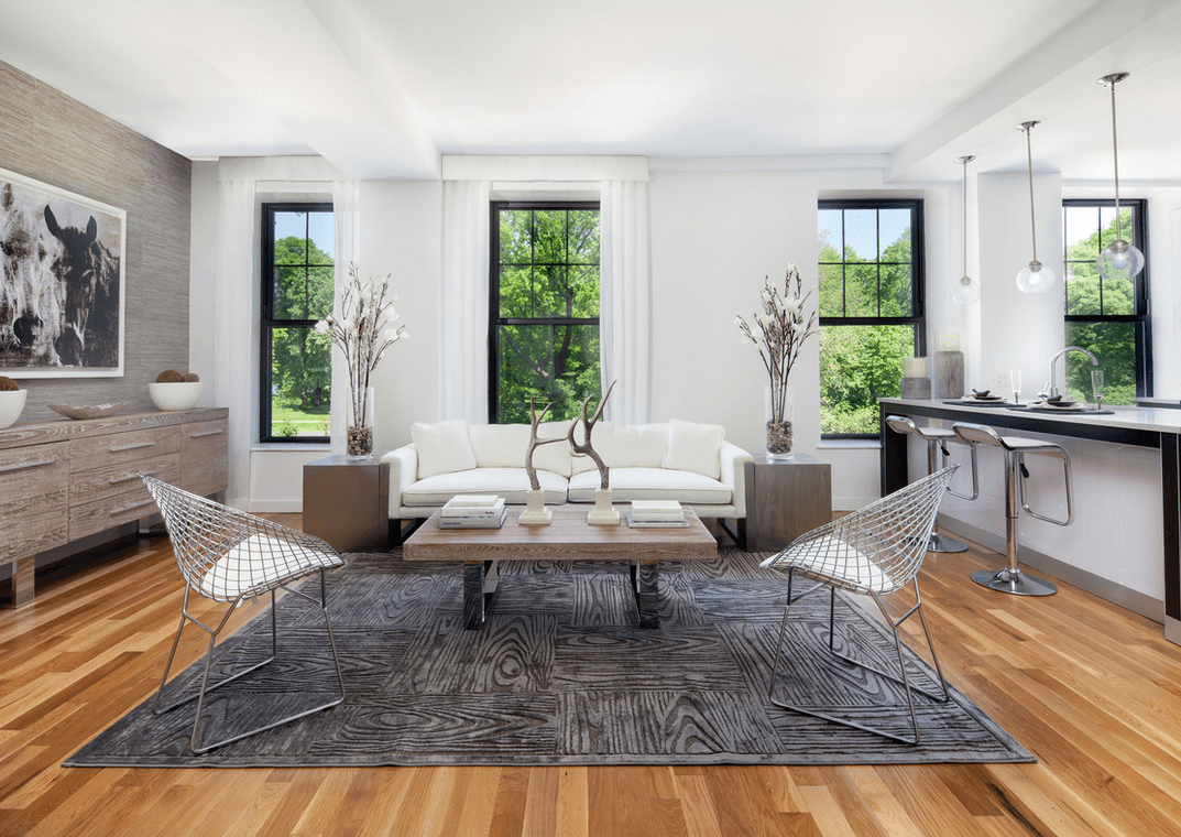Score a brand new luxury rental right on Prospect Park—no broker's fee required