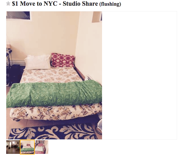 Roommate ioffers free rent for "friendship"