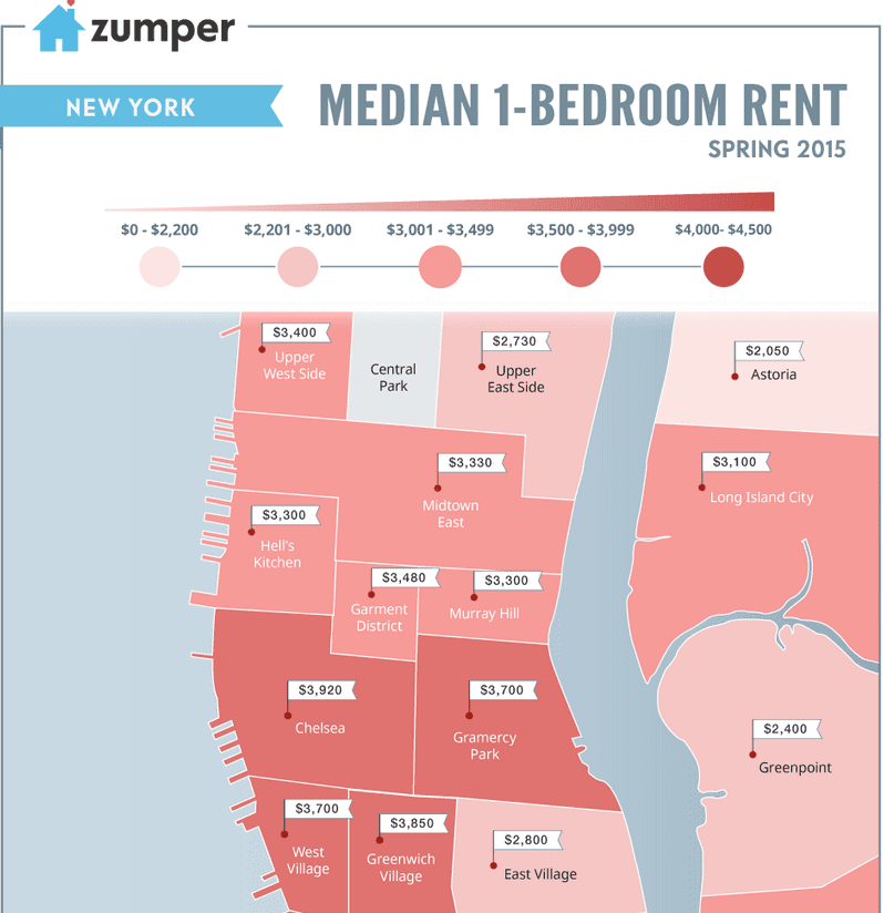 New York's priciest 'hoods for renters, a glow-in-the-dark toilet, and more