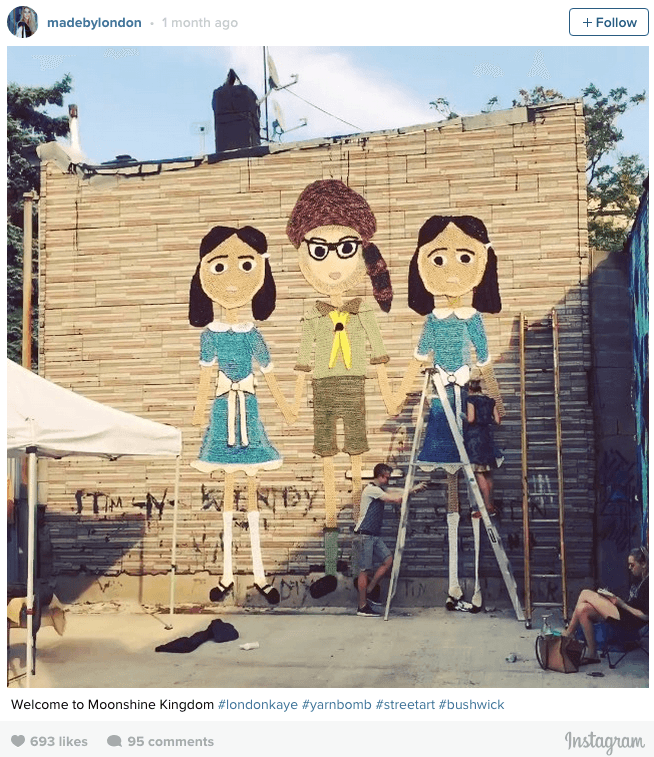 How one twee mural ended up as the avatar of Bushwick gentrification