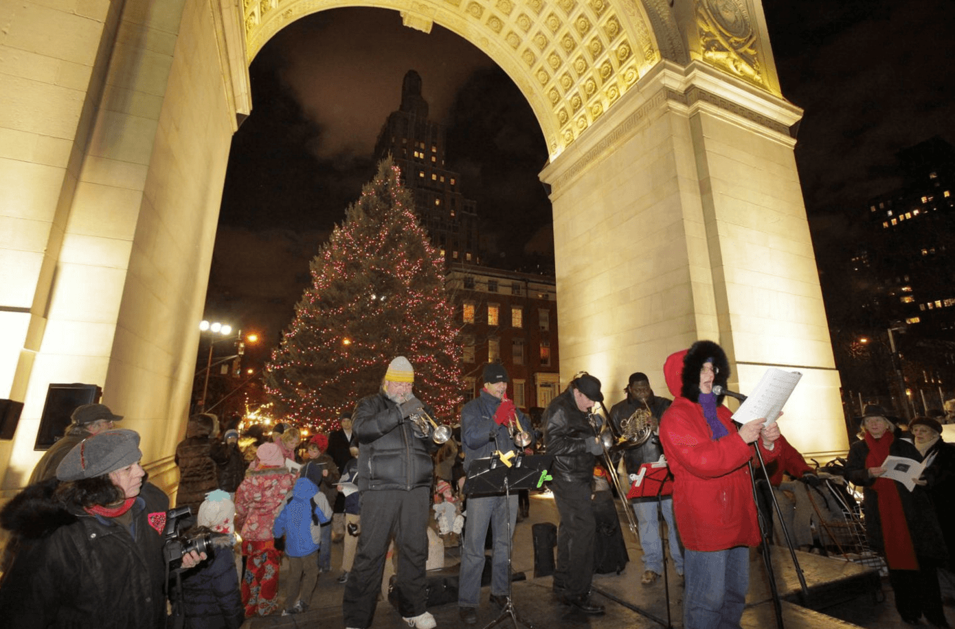 Menorahs, tree lightings and carols: Drink in the holiday spirits with your NYC neighbors at these festivities