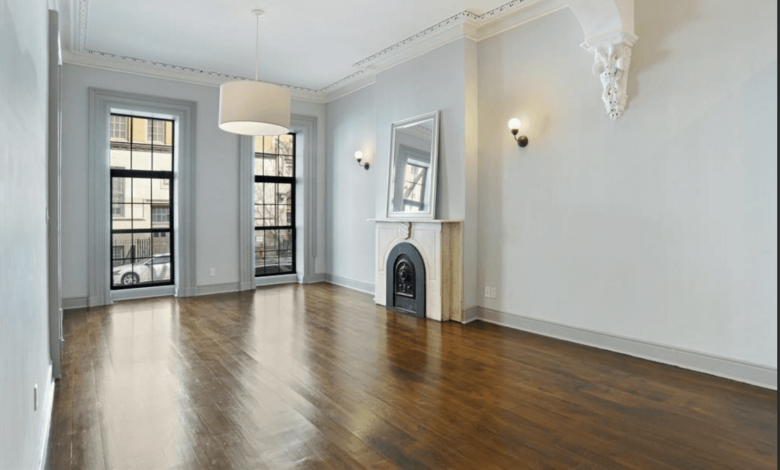 Can't afford your own Fort Greene townhouse yet? This four-bedroom duplex rental is the next best thing