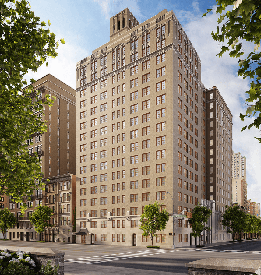 Take in Central Park reservoir views from this brand-new four-bedroom condo