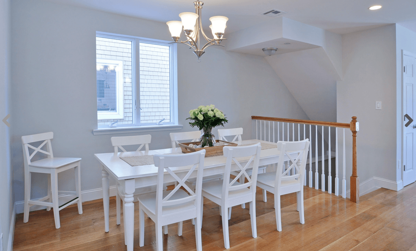 Be blocks from the beach in this Rockaway two-bedroom