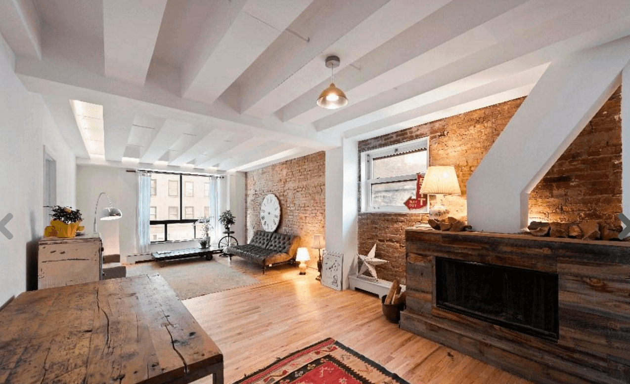 This East Village two-bedroom looks like the perfect spot to get cozy this winter 