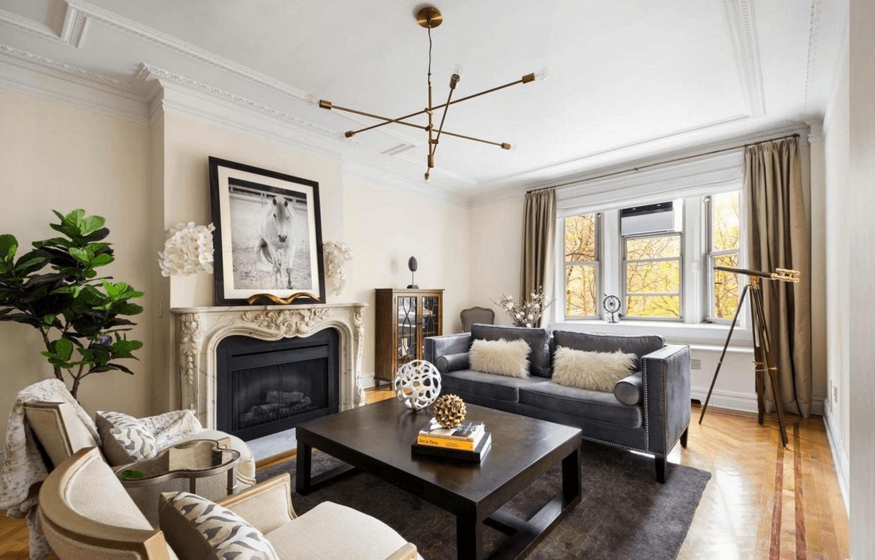 Keys to the park and prewar style come with this Gramercy condo