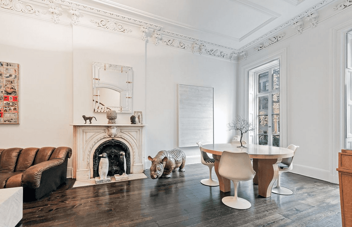 Rent a townhouse in the West Village and live in Italianate splendor