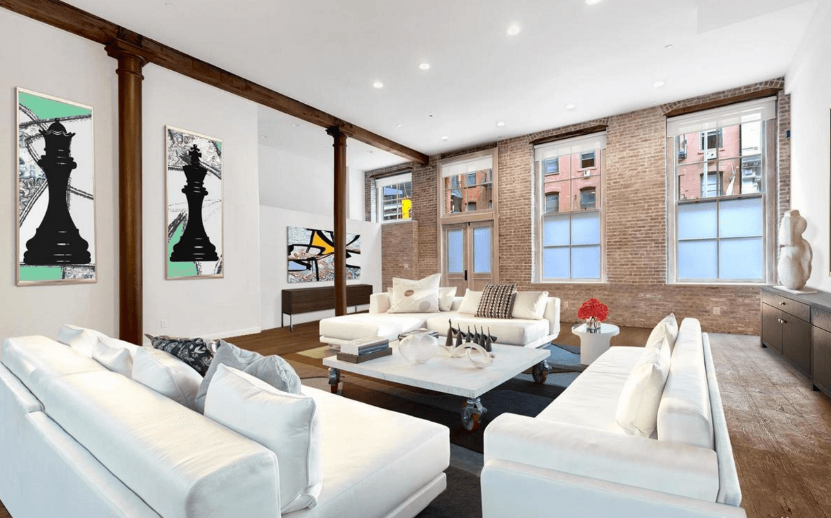 This Soho duplex rental is primed for parties-—and celebrity neighbors