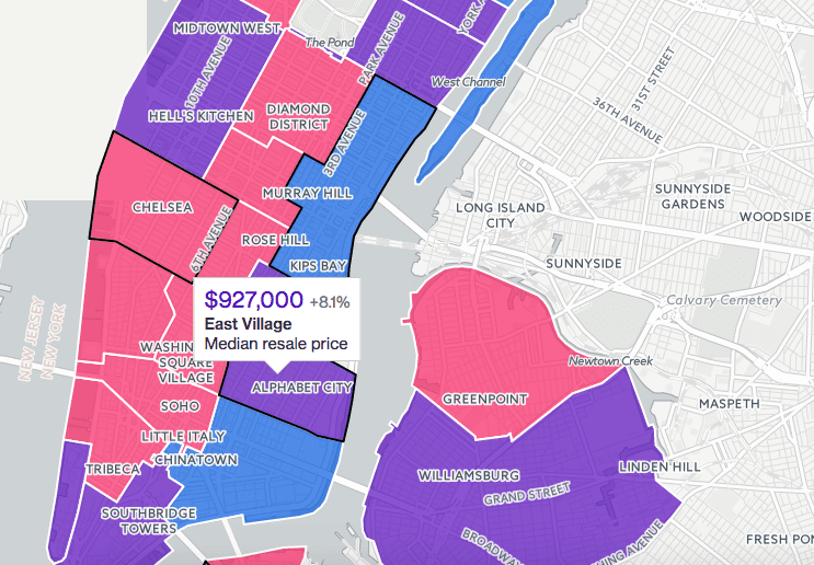 Map: How much leverage do buyers have in your NYC neighborhood?