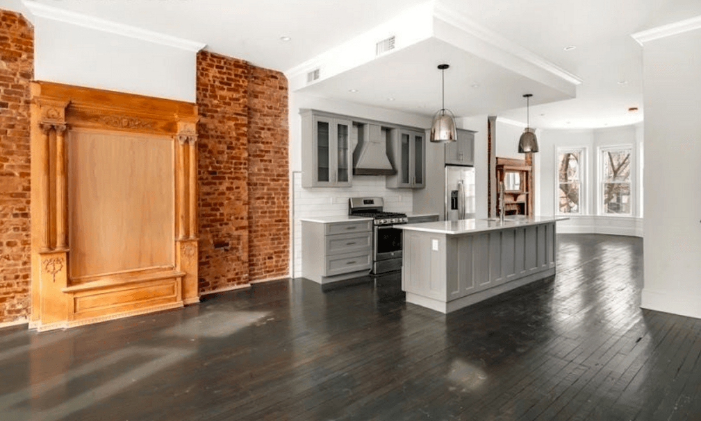 This historic Crown Heights townhouse rental looks great for a group of friends