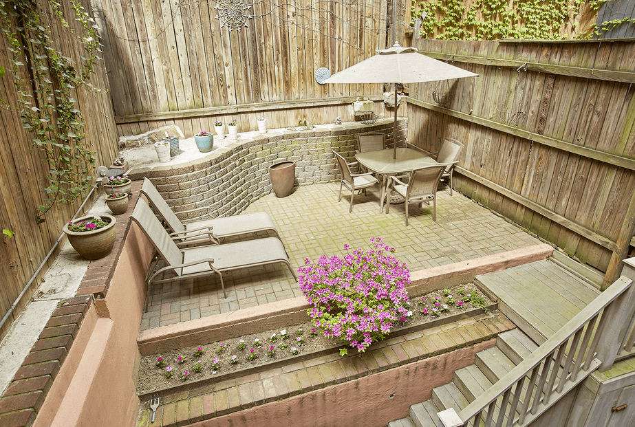 This Upper West Side co-op has a two-tiered outdoor space. Need we say more?