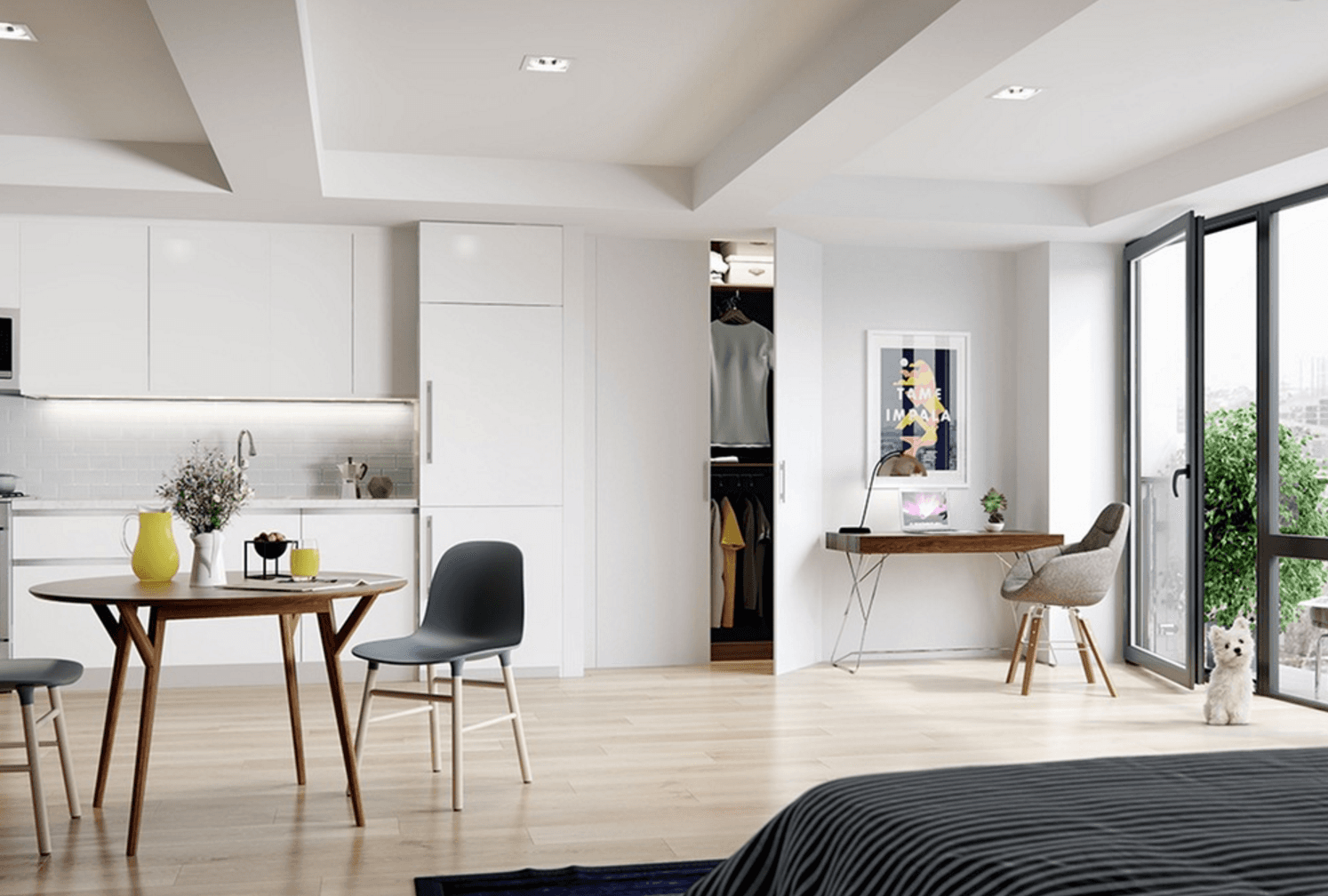 Open house weekend: NYC apartments with balconies for $500,000 or less