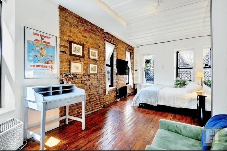 A cleverly designed (and cool) East Village co-op with an "extra" bathroom