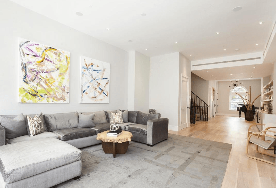 This Upper West Side townhouse has a gorgeous, modern interior and is just a block from Central Park 