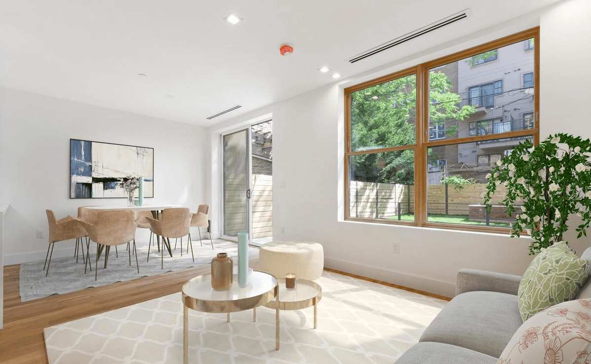 A Brooklyn duplex condo with a backyard, for under $1 million