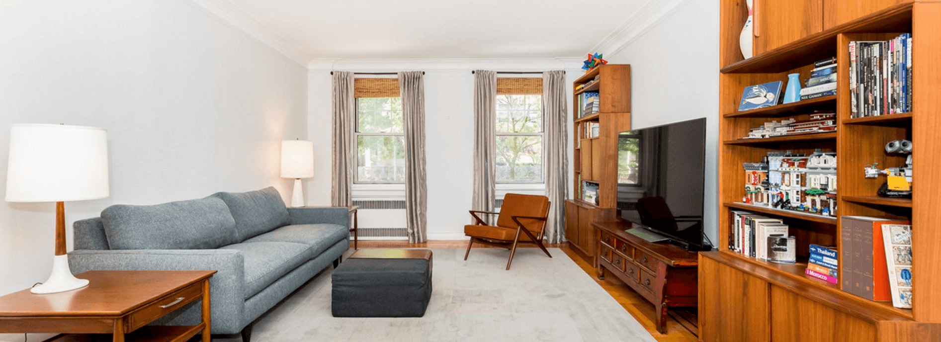 Steps from Fort Tryon Park and the A train, this Washington Heights two-bedroom is asking under $900,000