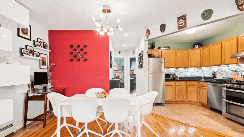 A Windsor Terrace two bedroom with two balconies is listed for $800,000