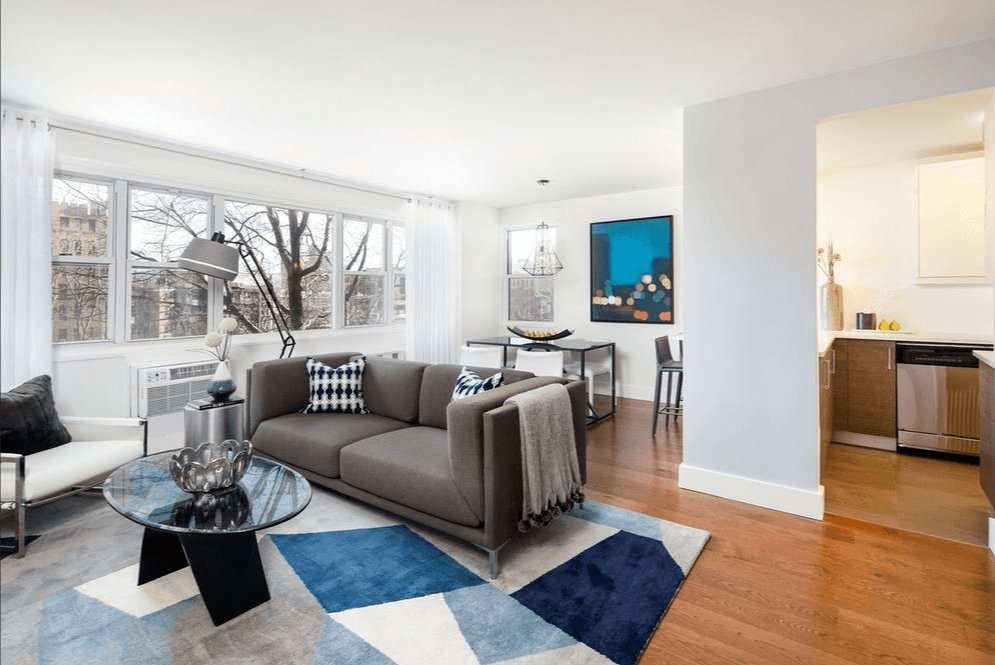 A two bedroom with a new look (and a new name) for rent in Trump Village