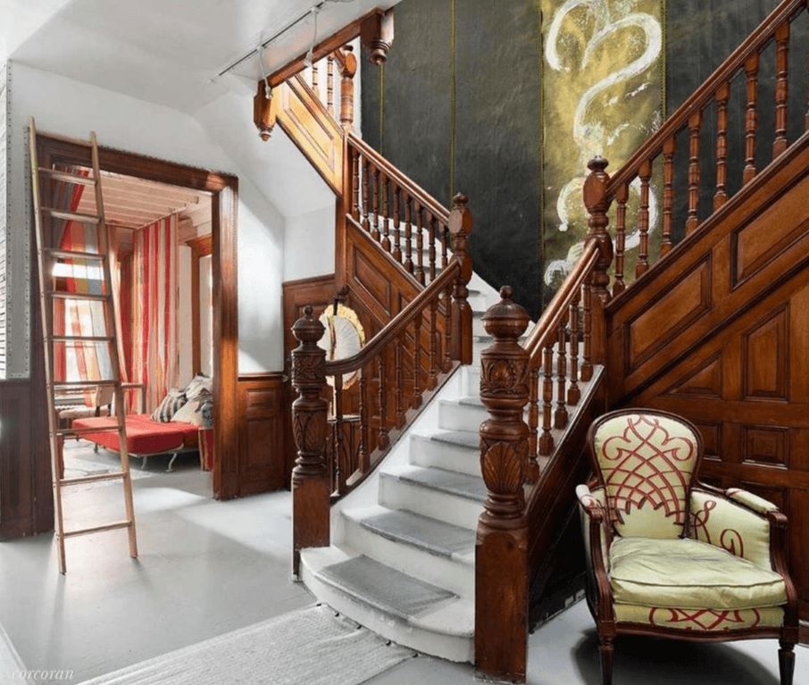 A Hamilton Heights townhouse known for the owner's art and acrobatics, for $2,680,000