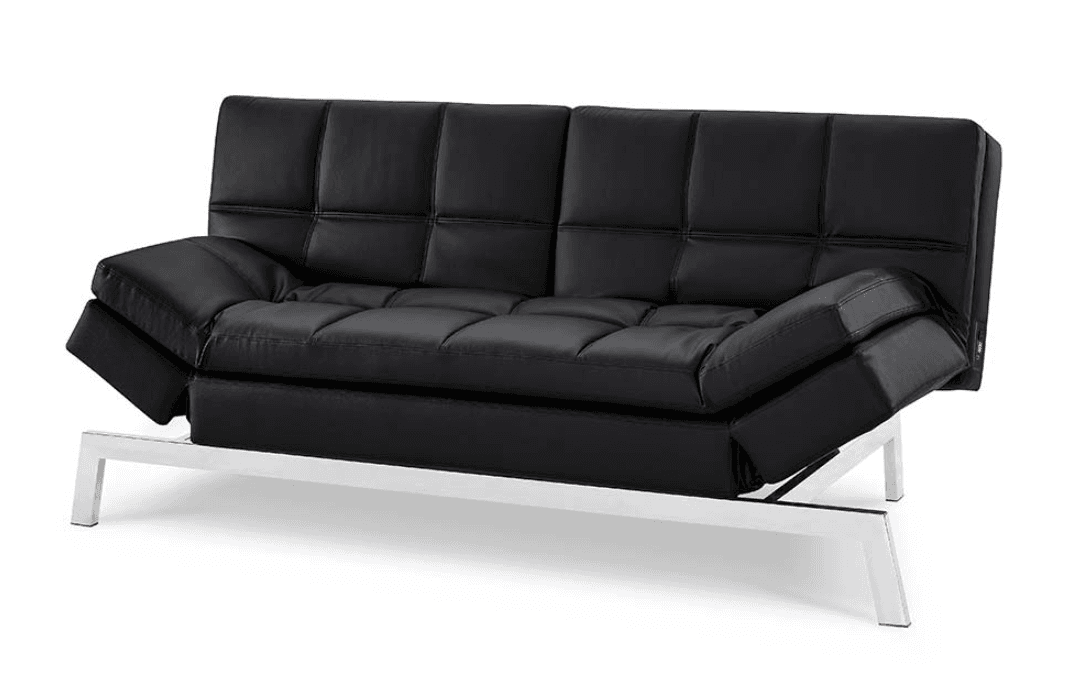Test driving Gjemeni's couch in a box: Four clicks and a flip later, you could be chilling too