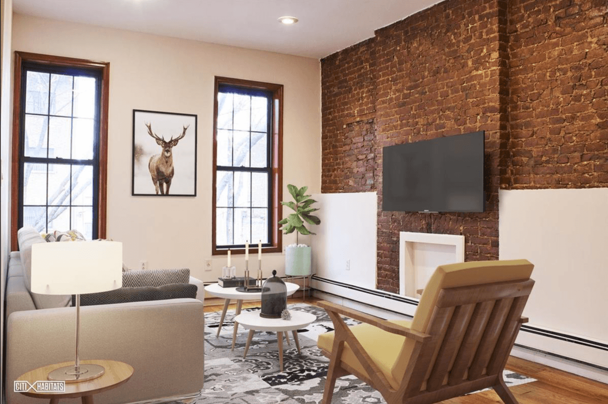 Would you rent this renovated three bedroom in Bushwick for $2,650?