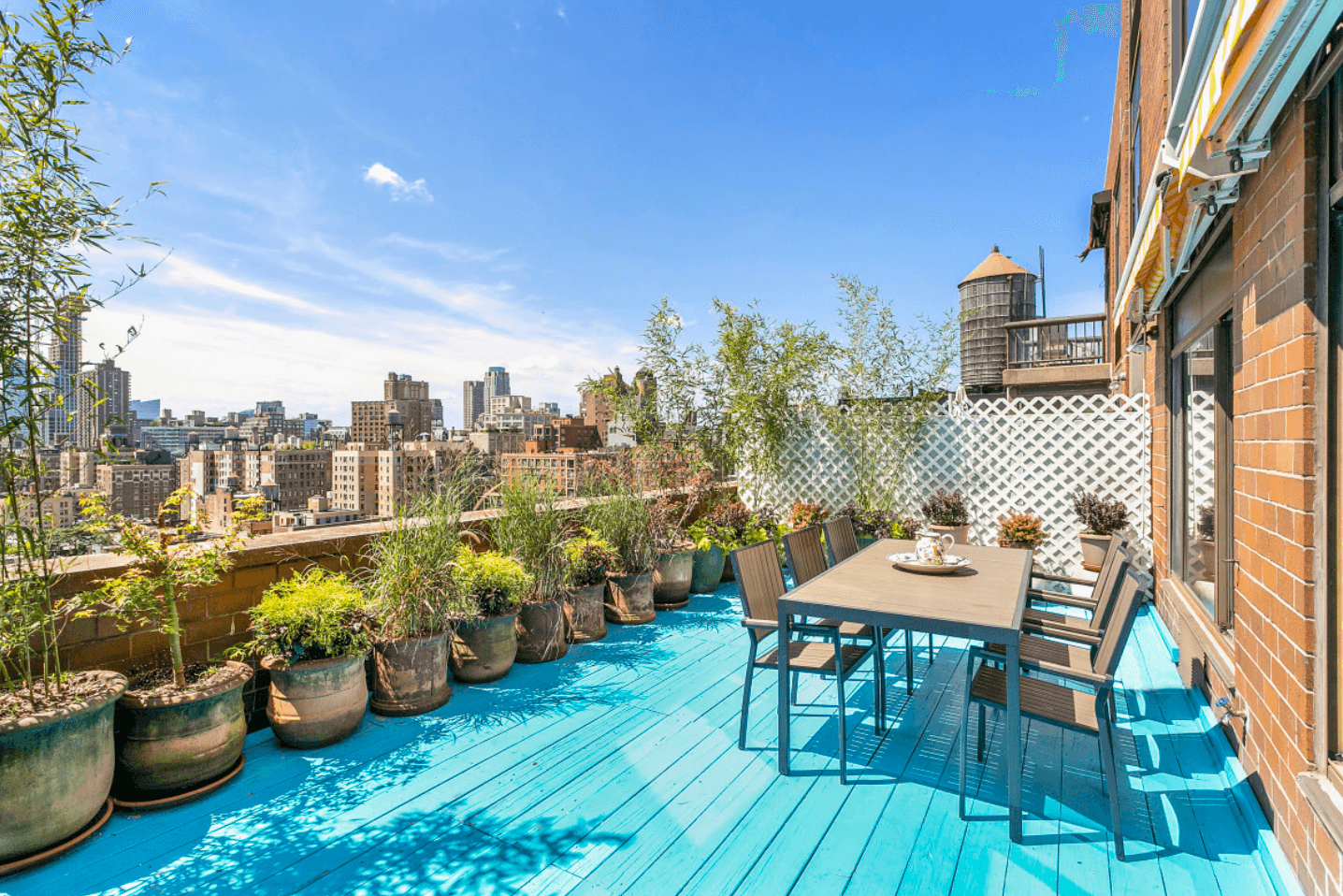 Here are 6 NYC rentals with a yard, balcony, roof deck, or terrace