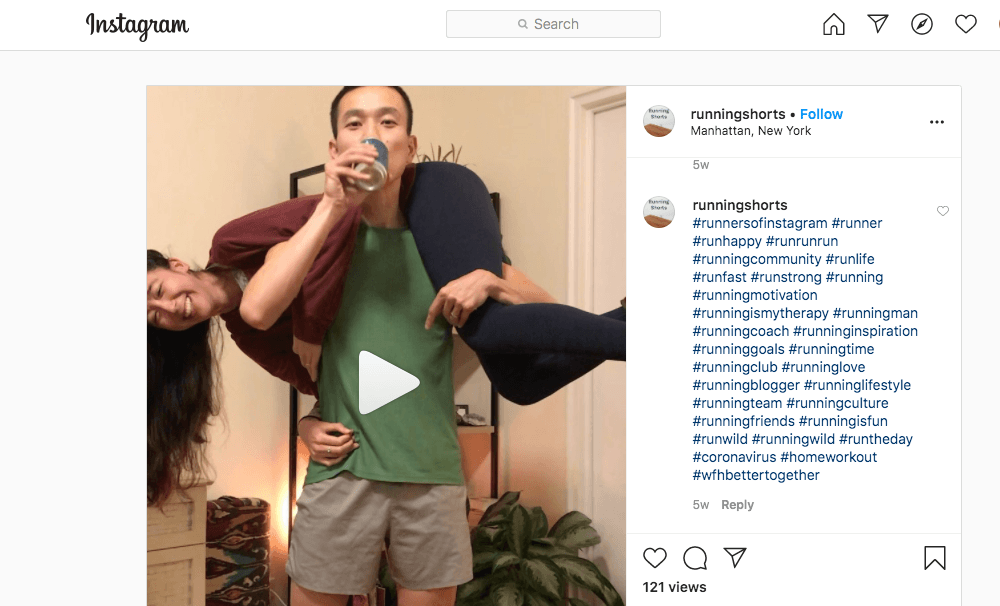 These New Yorkers are getting creative with their workouts at home